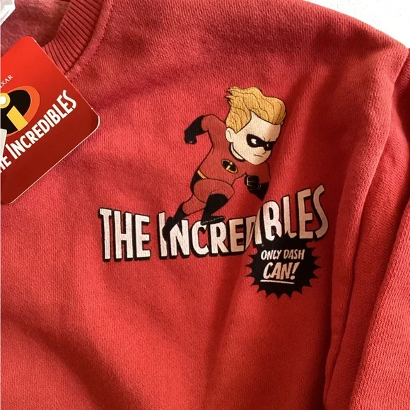Zara Vibrant Red The Incredibles sweatshirt - Picture 11 of 11